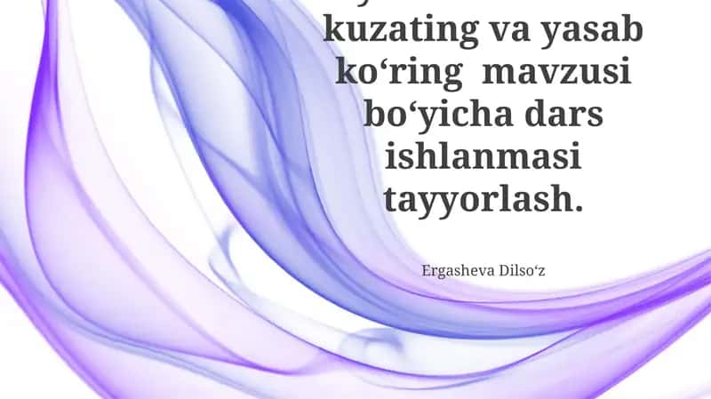 Hayvon tasvirlari dars ishlanmasi
