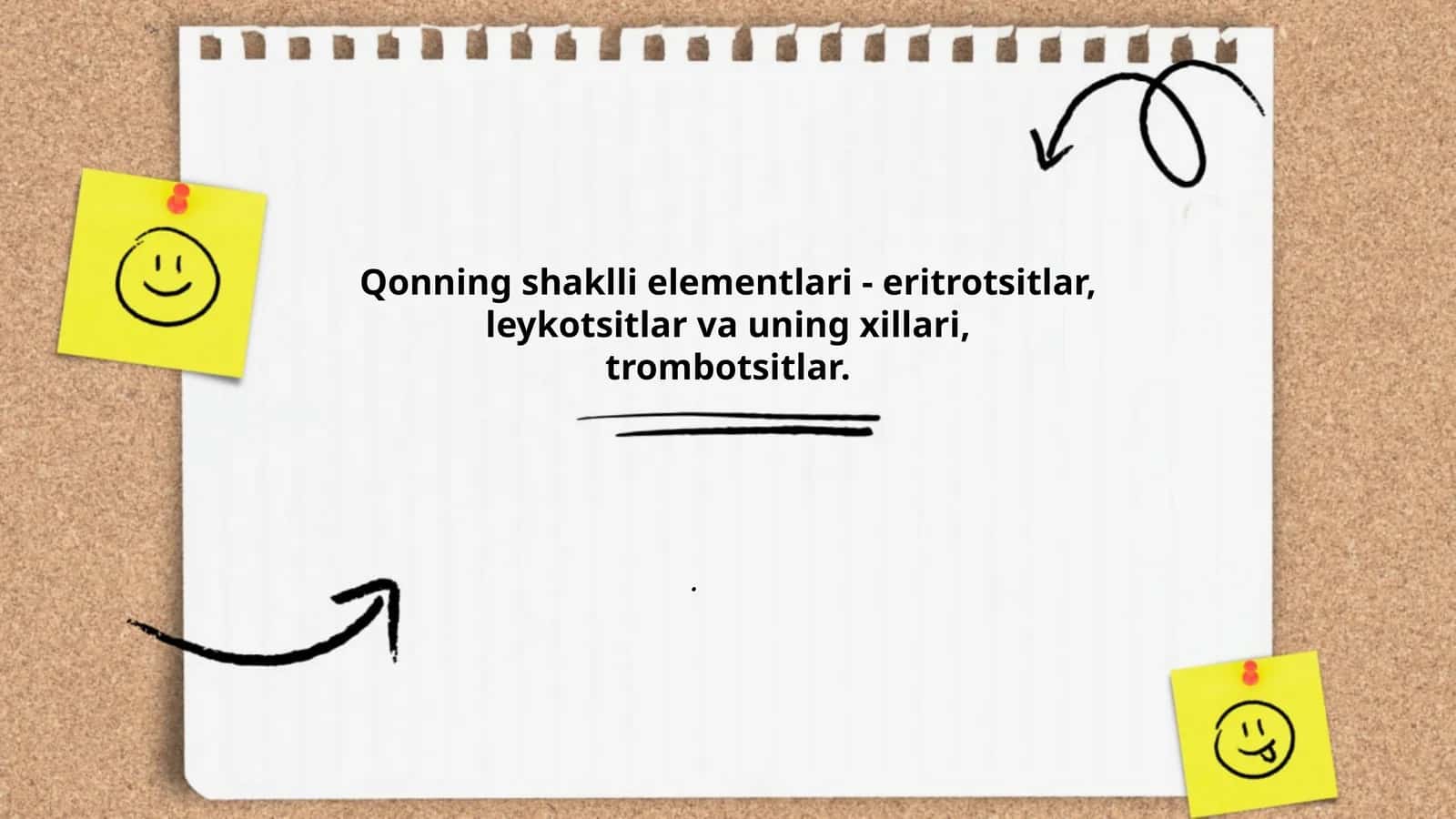 Qonning shaklli elementlari 1