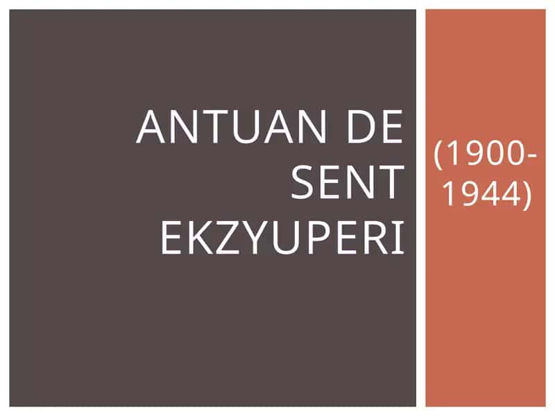 Antuande sentekzyuperi 1