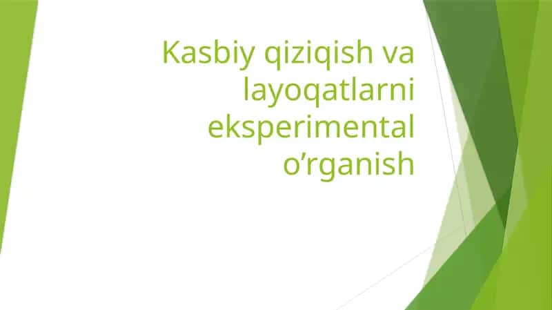 Qiziqish 1