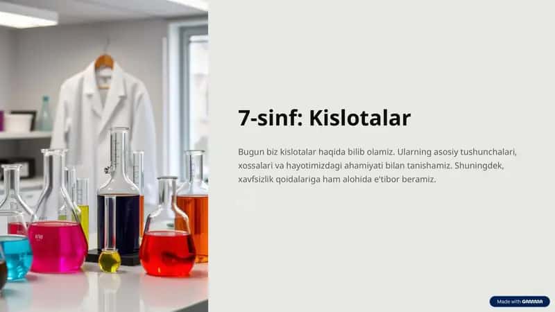 Kislotalar 1