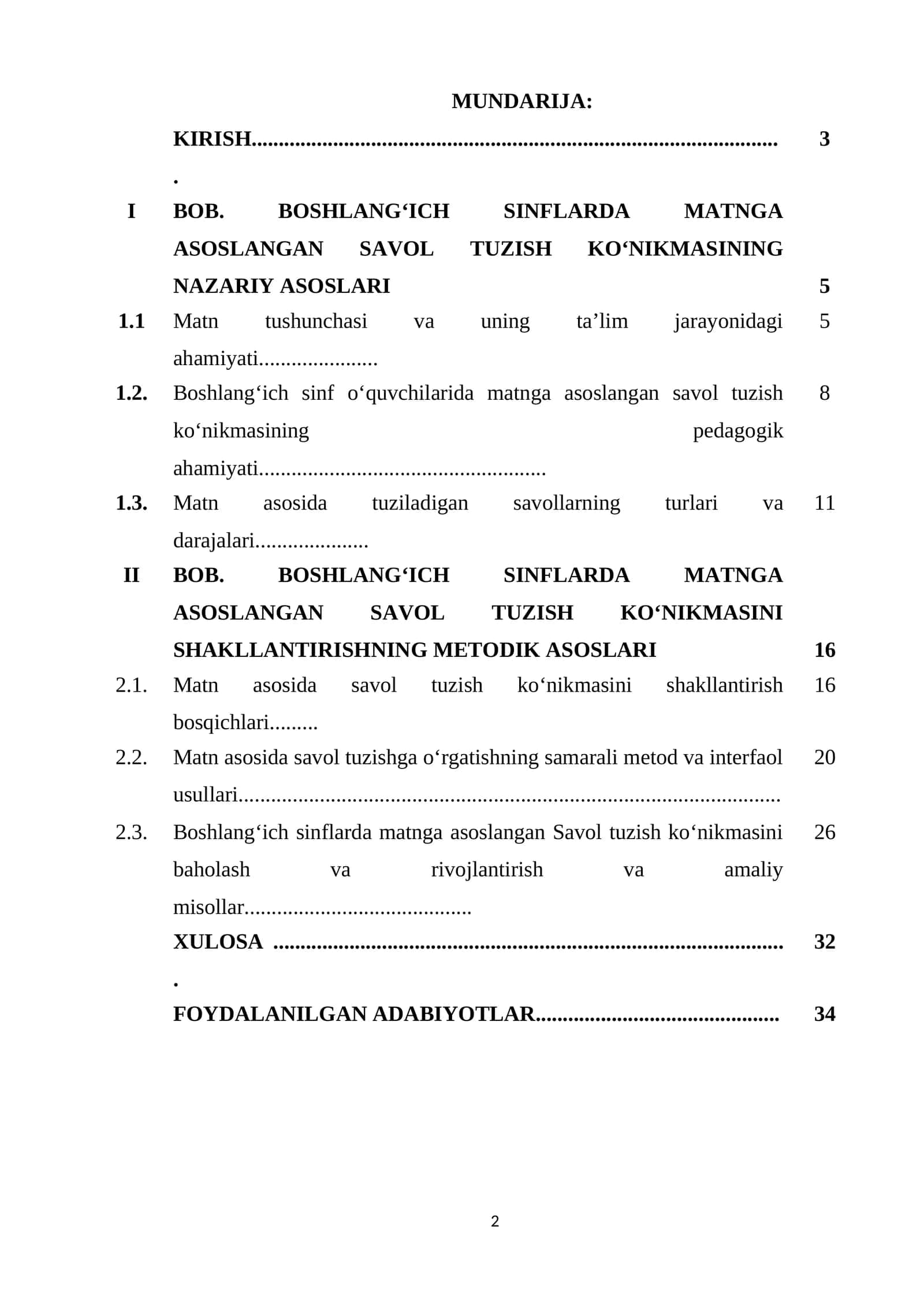 Matnga asoslangan Savol Tuzish Ko‘nikmasi 1
