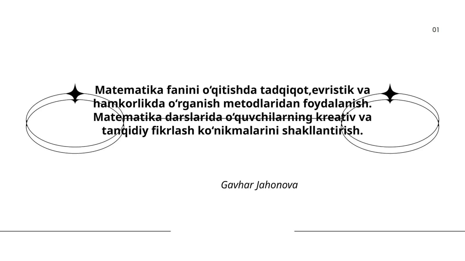 Matematika fanini o‘qitishda tadqiqot,evristik va hamkorlikda o‘rganish metodlaridan foydalanish 1
