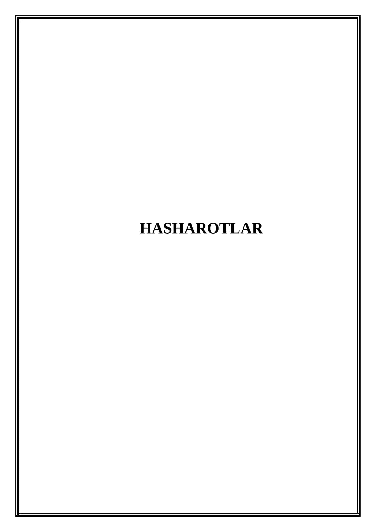 Hasharotlar (Mikrodars Ishlanma) 1