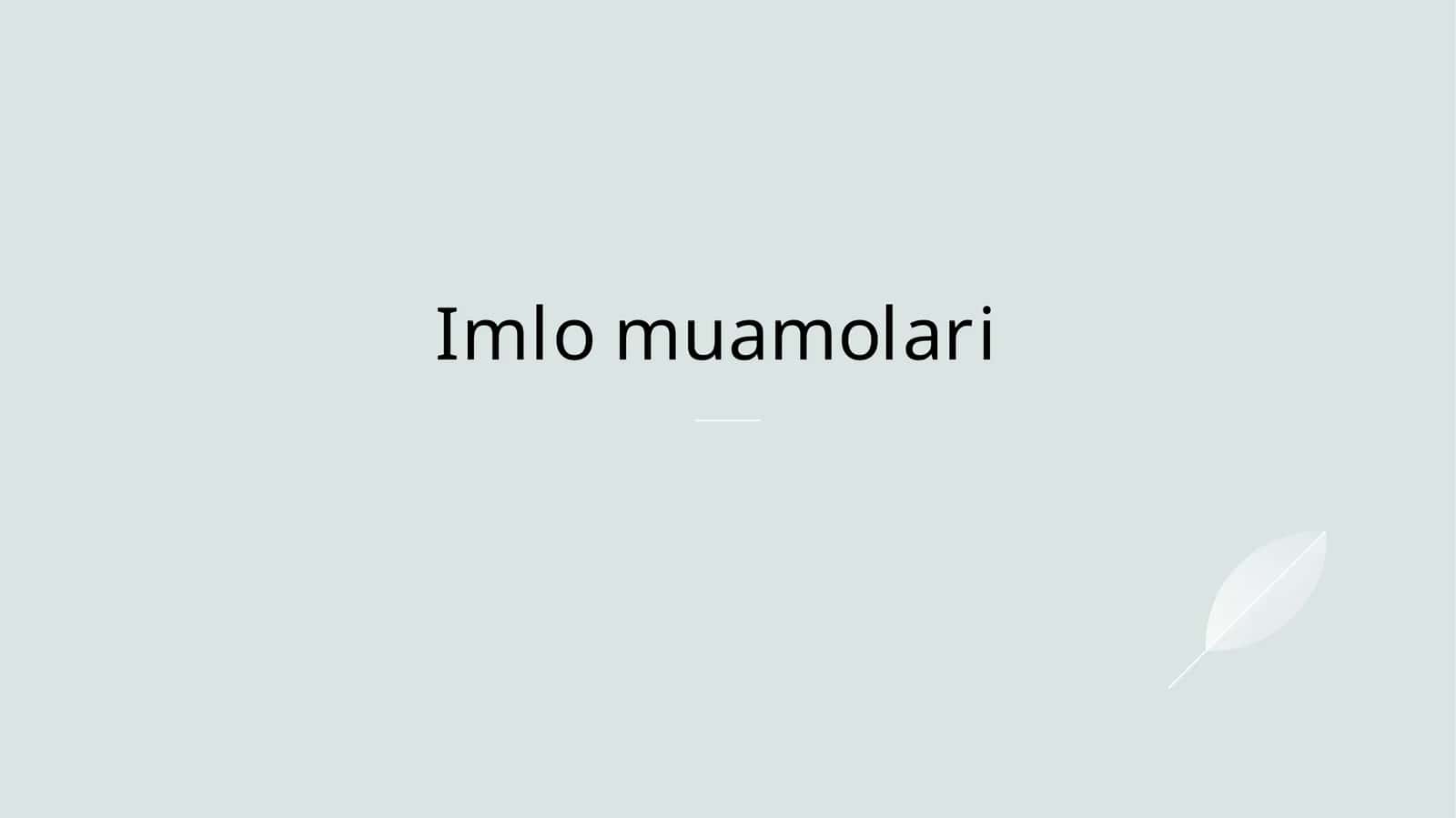 Imlo muamolari 1