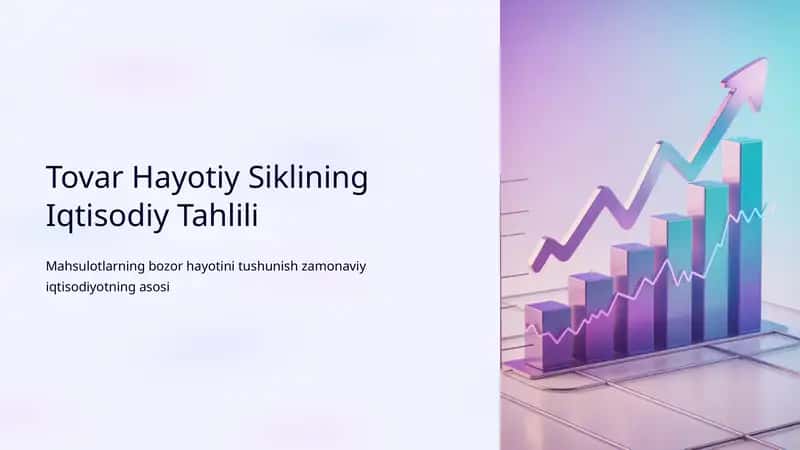 Tovar Hayotiy Siklining Iqtisodiy Tahlili 1