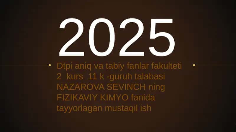 Elektroliz haqida asosiy ma'lumotlar 1