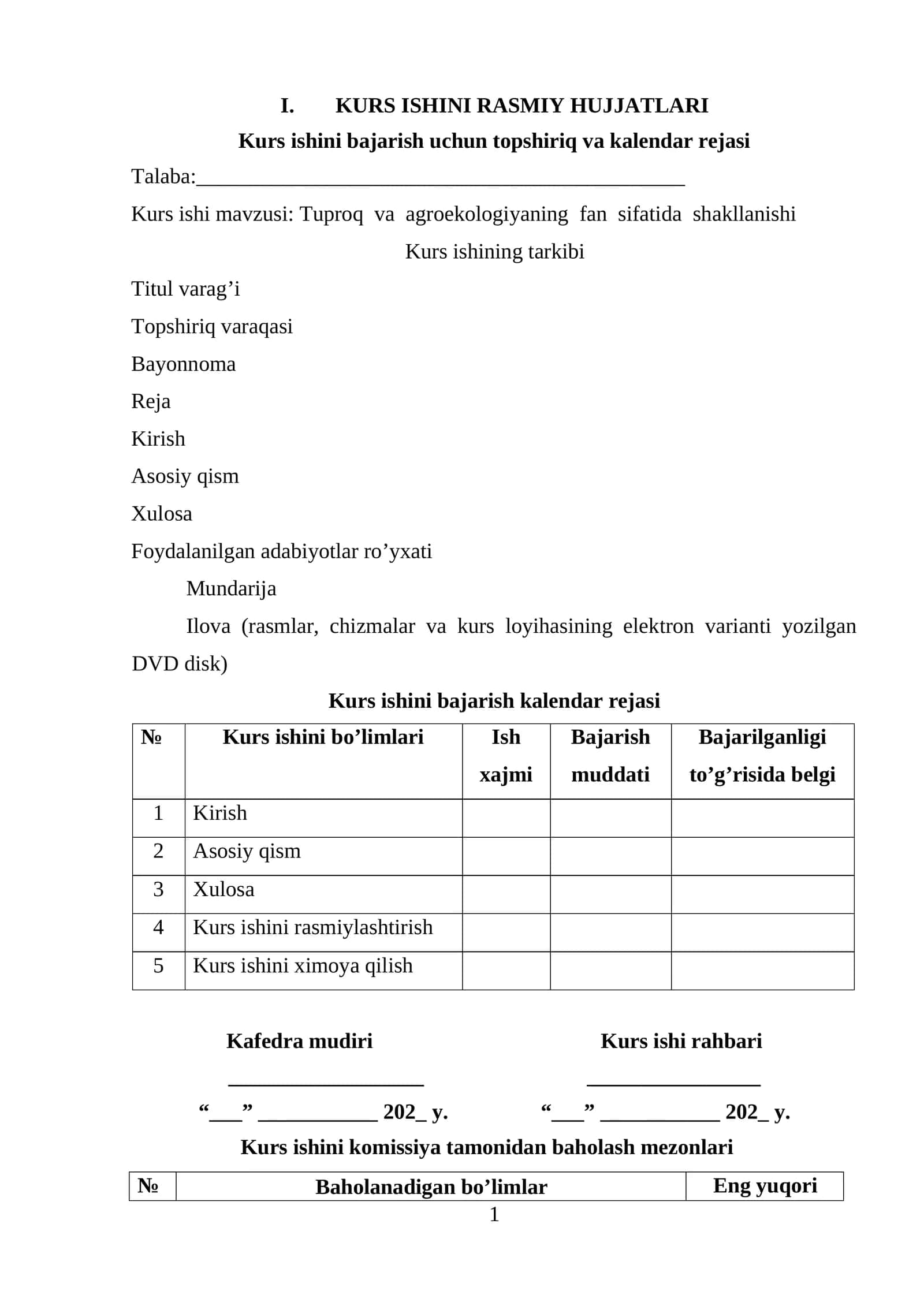 Tuproq va agroekologiyaning fan sifatida shakllanishi 1