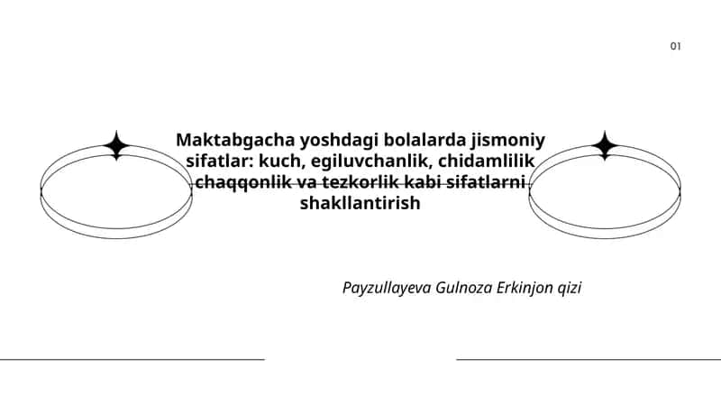 Maktabgacha yoshdagi bolalarda jismoniy sifatlar 1