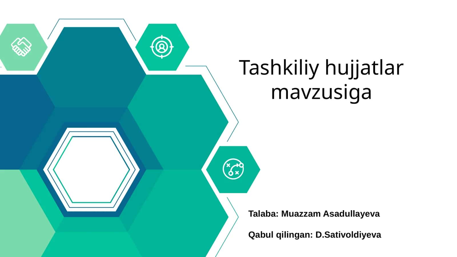 Tashkiliy hujjatlar 1