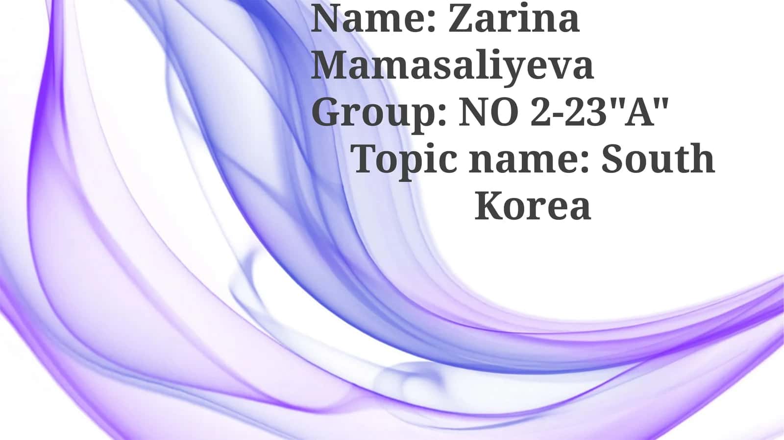 South Korea 1