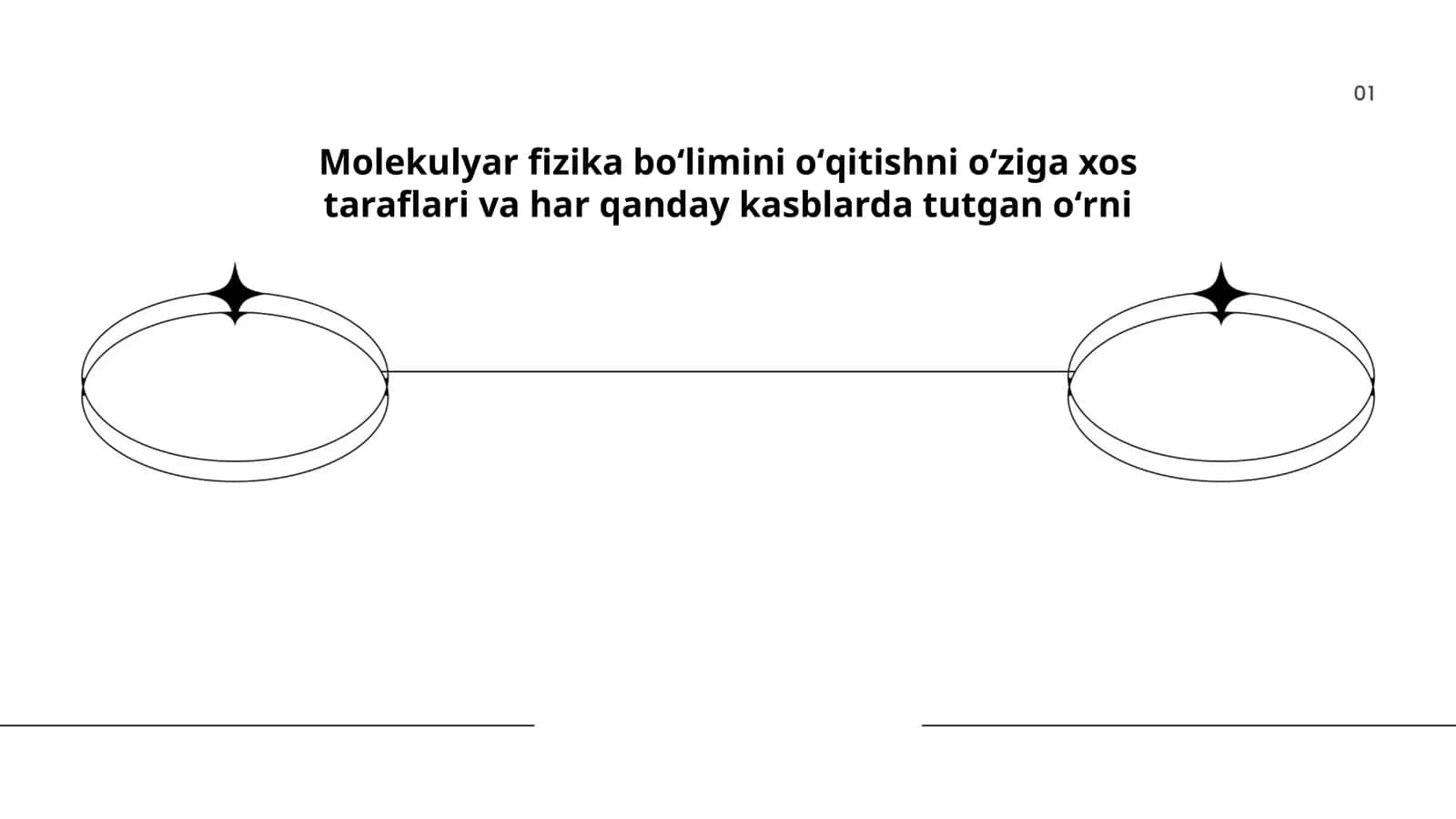 Molekulyar fizika boʻlimini oʻqitishni oʻziga xos taraflari va har qanday kasblarda tutgan oʻrni 1