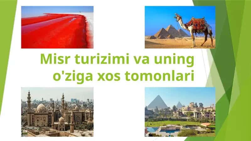 Misr turizimi va uning o'ziga xos tomonlari 1