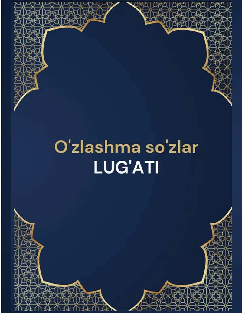 O'zlashma so'zlar LUG'ATI 1