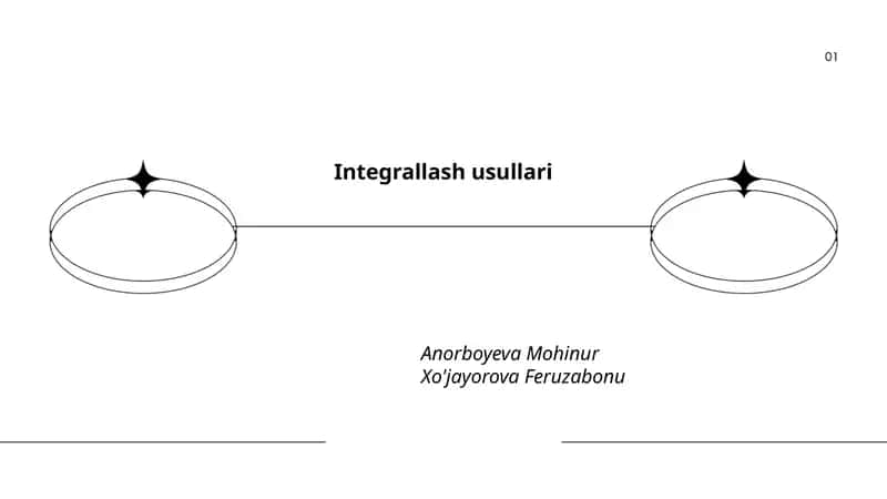 Integrallash usullari 1