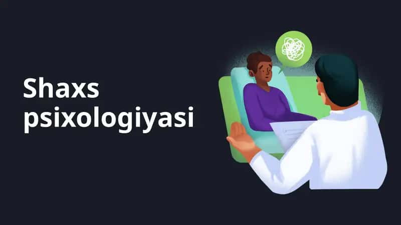 Shaxs psixologiyasi 1