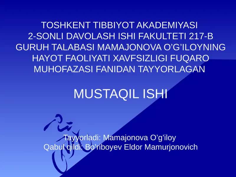 Fuqaro muhofazasi tibbiyoti, vazifasi, tamoyillari 1
