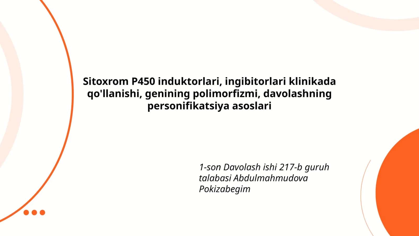 Sitoxrom P450 induktorlari, ingibitorlari 1