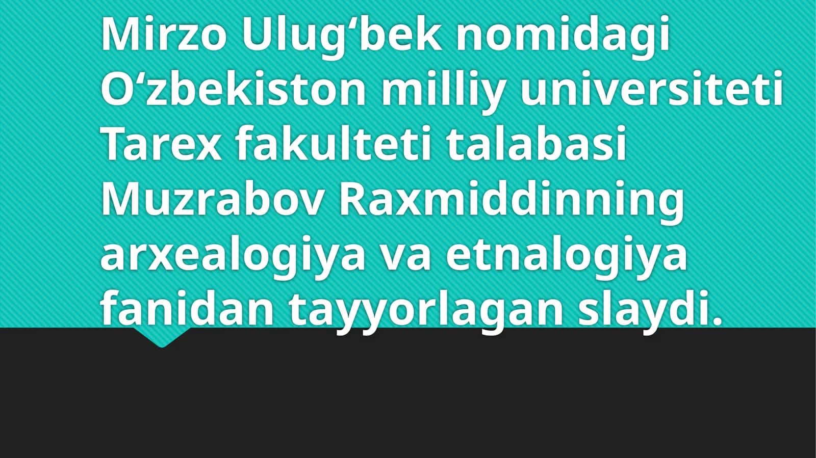 Turkmanlar va qozoqlar: bayramlar oʻyinlari 1