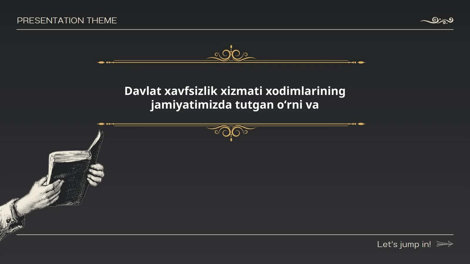 Davlat xavfsizlik xizmati xodimlarining jamiyatdagi roli 1