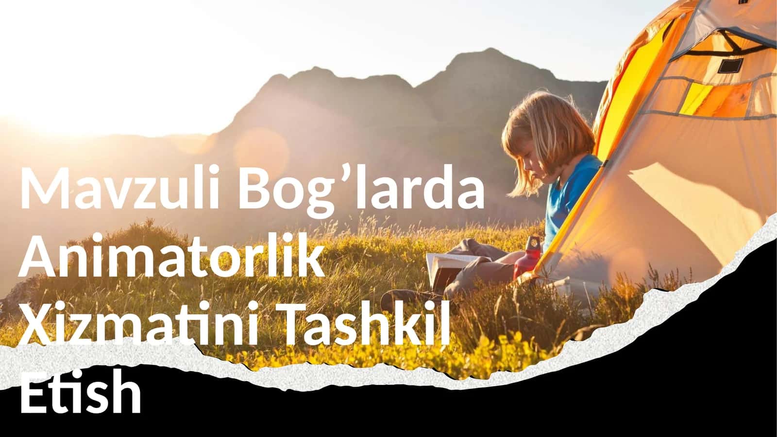 MavzuliBog’larda Animatorlik Xizmatini Tashkil Etish 1