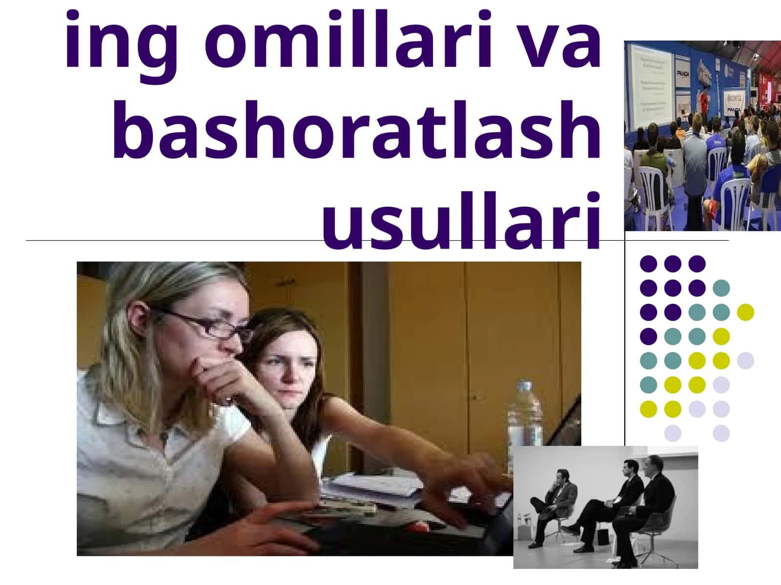 Innovatsion menejment rivojlantirishning omillari va bashoratlash usullari 1