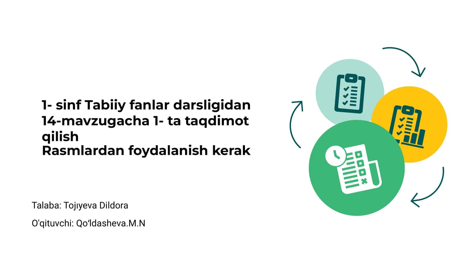 1- sinf Tabiiy fanlar darsligi 1