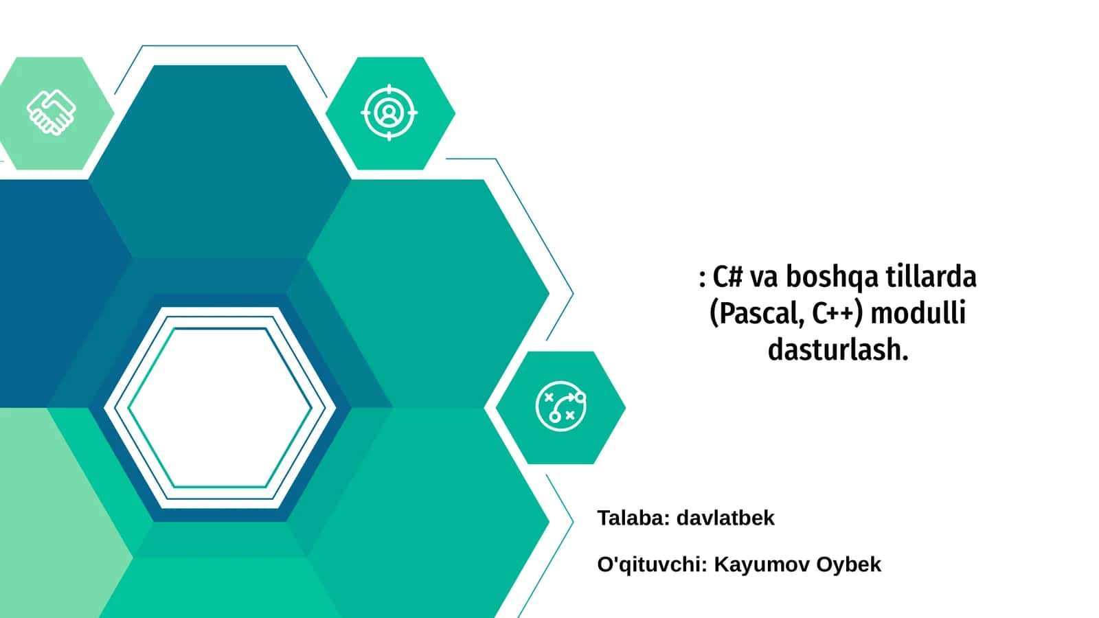 C# va Boshqa Tillarda Modulli Dasturlashning Asoslari 1