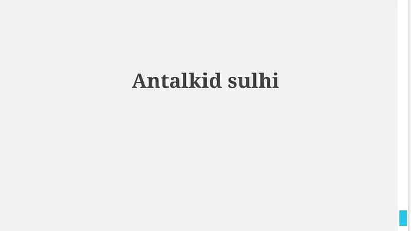 Antalkid sulhi 1