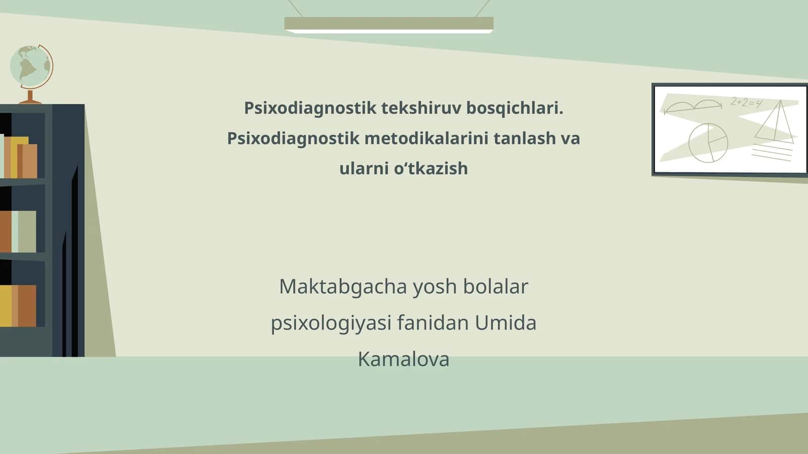 Psixodiagnostik tekshiruv bosqichlari 1