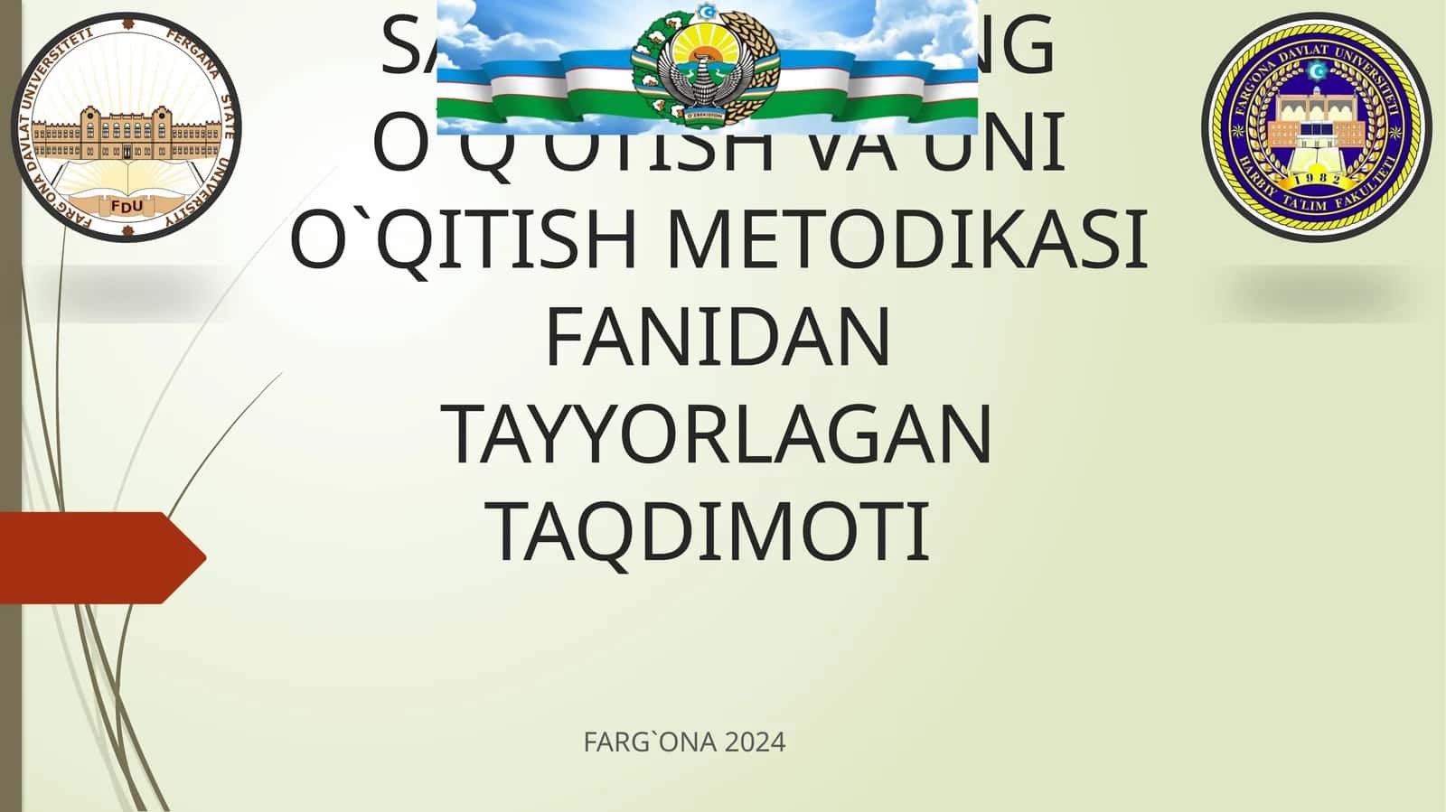 Majmuame’yorlarigamuvofiqotishtayyorgarligidasturi 1