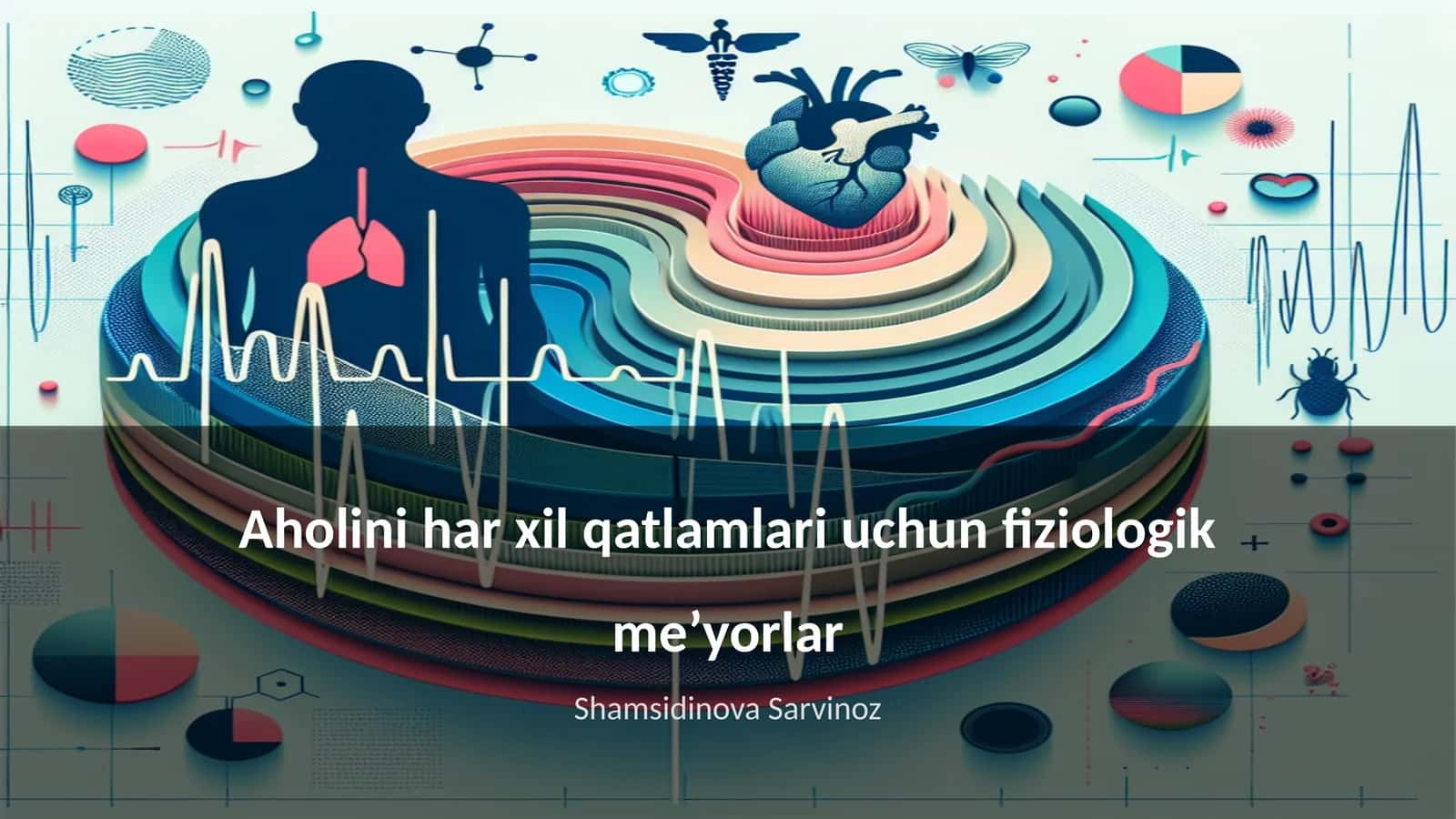 Aholini har xil qatlamlari uchun fiziologik meʼyorlar 1