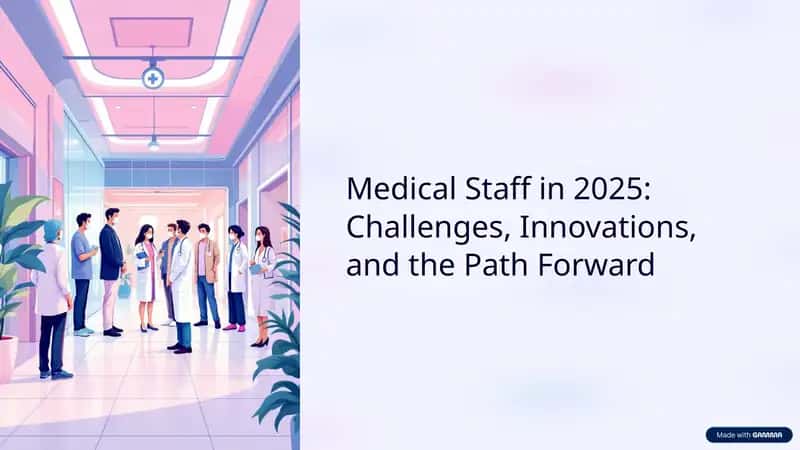 Medical Staff in 2025: Challenges, Innovations, and the Path Forward 1