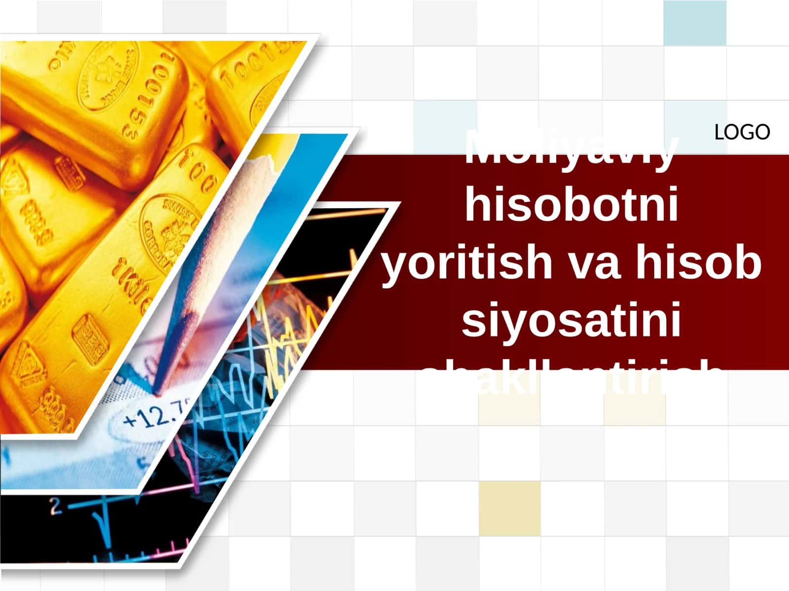 Moliyaviy hisobotni yoritish va hisob siyosatini shakllantirish 1