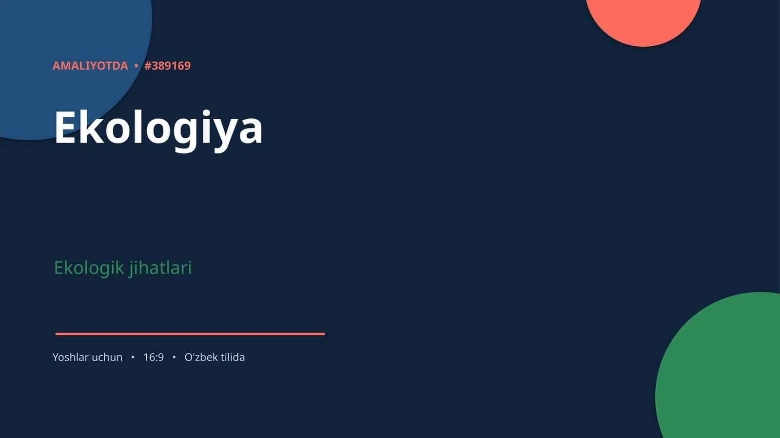 Ekologiya 1