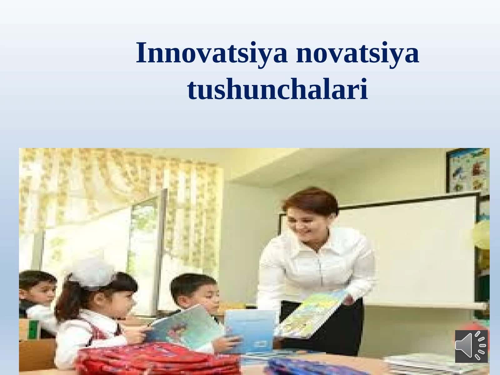 Innovatsiya  novatsiya  tushunchalari 1