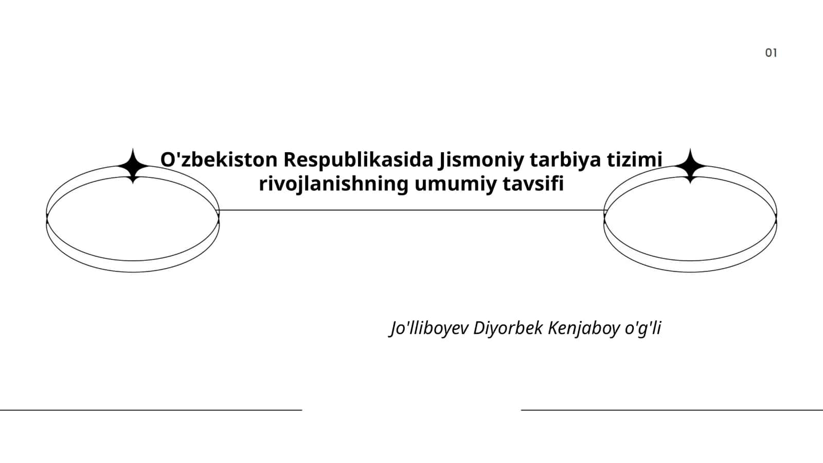 O'zbekiston Respublikasida Jismoniy tarbiya tizimi rivojlanishning umumiy tavsifi 1