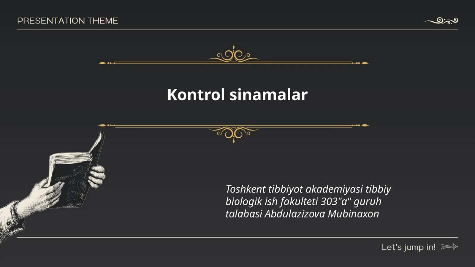 Kontrol sinamalar 1