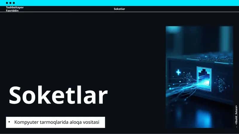Soketlar 1
