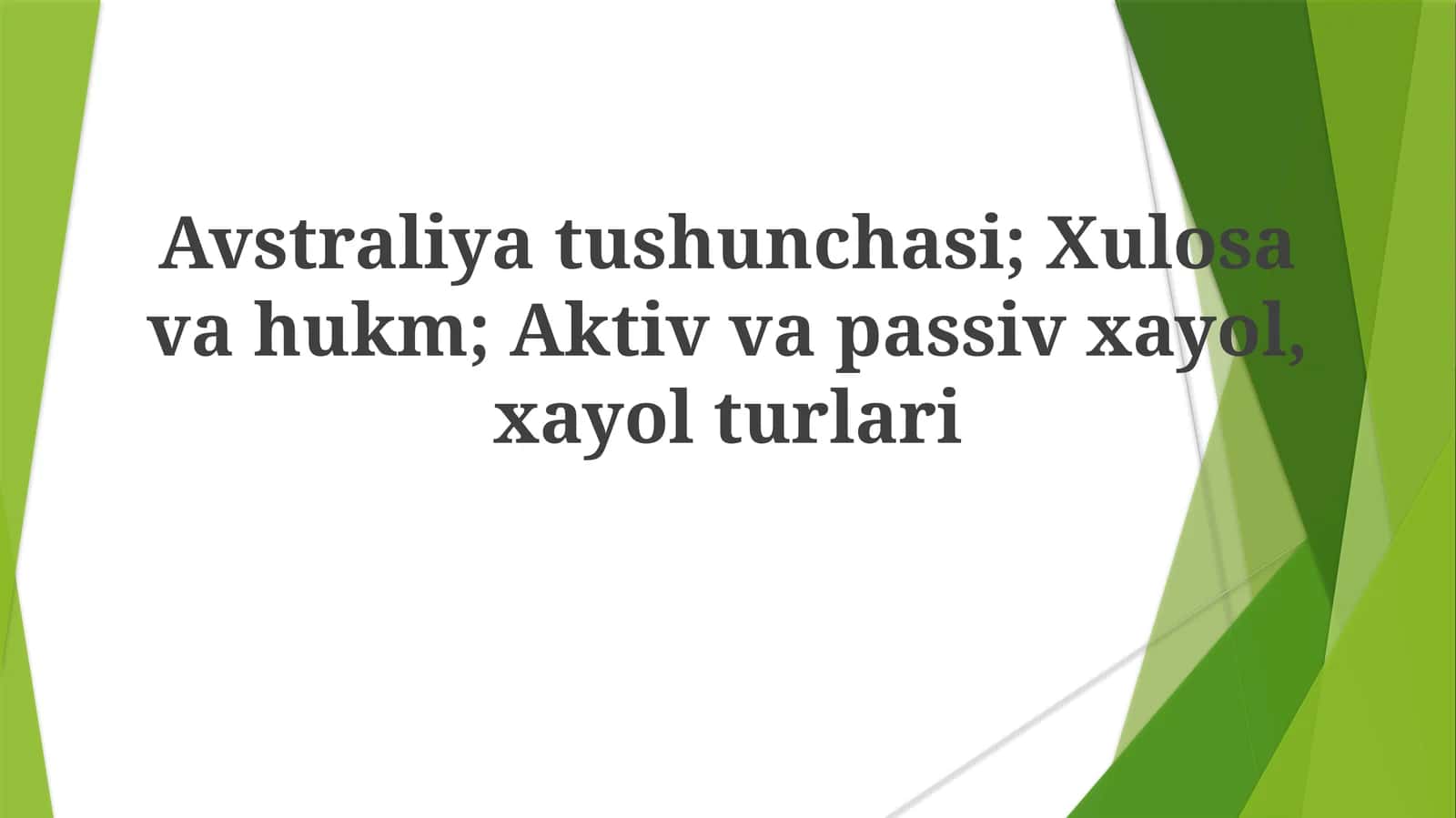 Avstraliya Konsepsiyasi 1