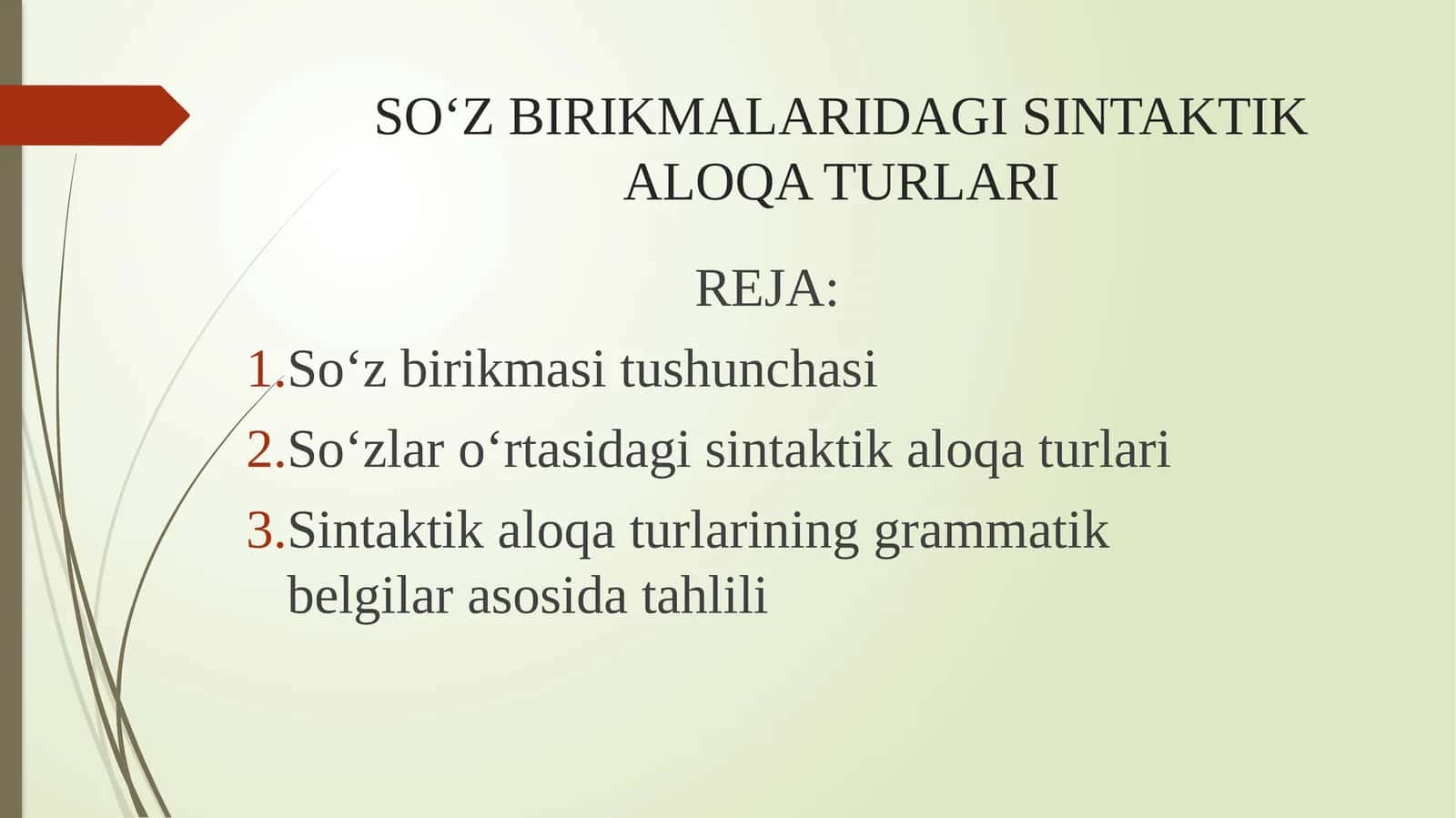 so'z birikmasidagi sintaktik aloqa turlari 1