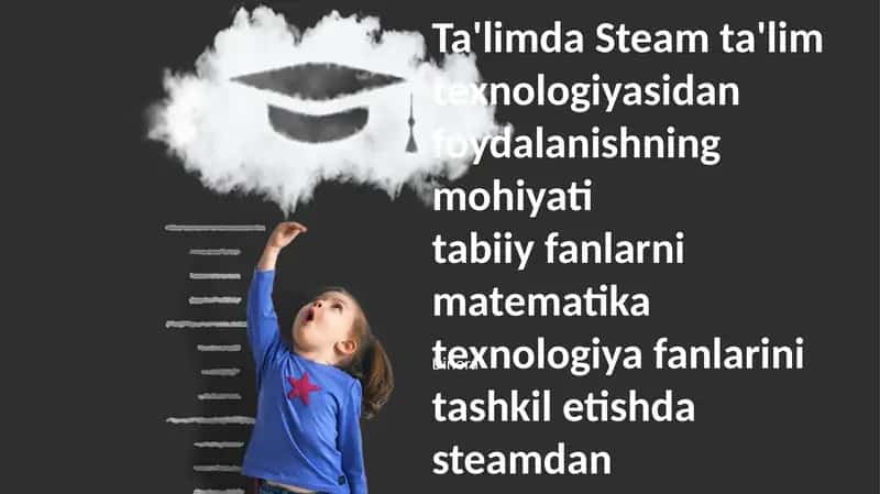 Ta'limda Steam ta'lim texnologiyasidan foydalanishning mohiyati 1