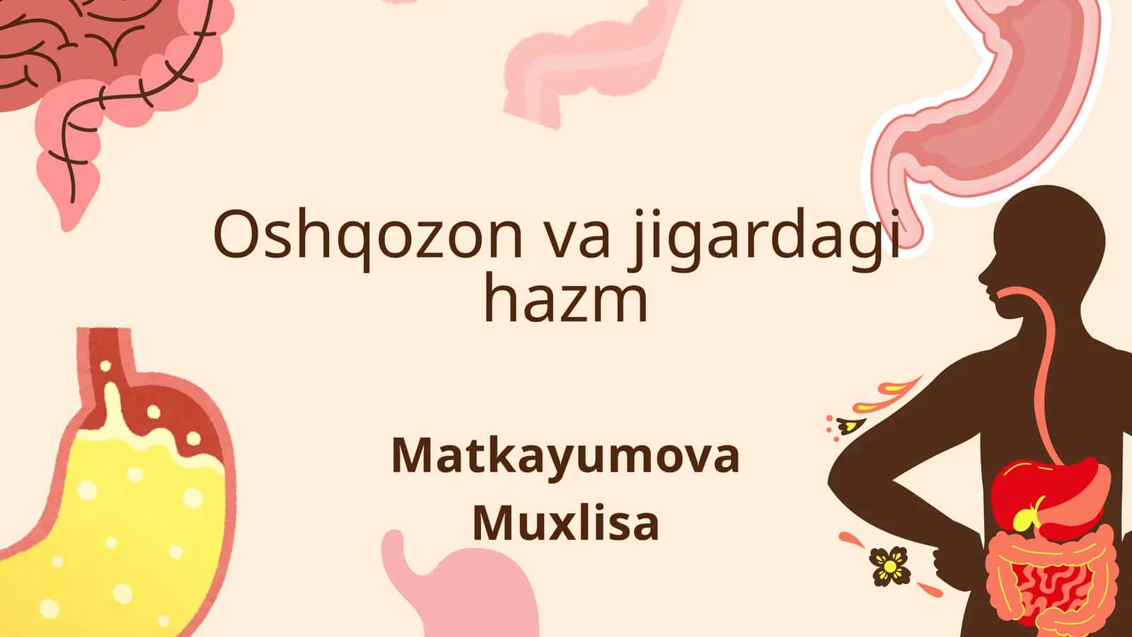 Hazm tizimining fiziologik mohiyati 1
