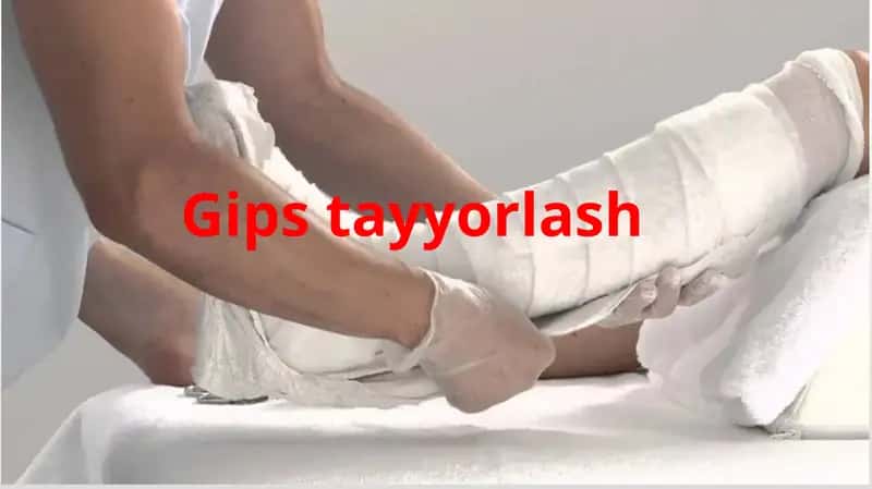 Gips tayyorlash 1
