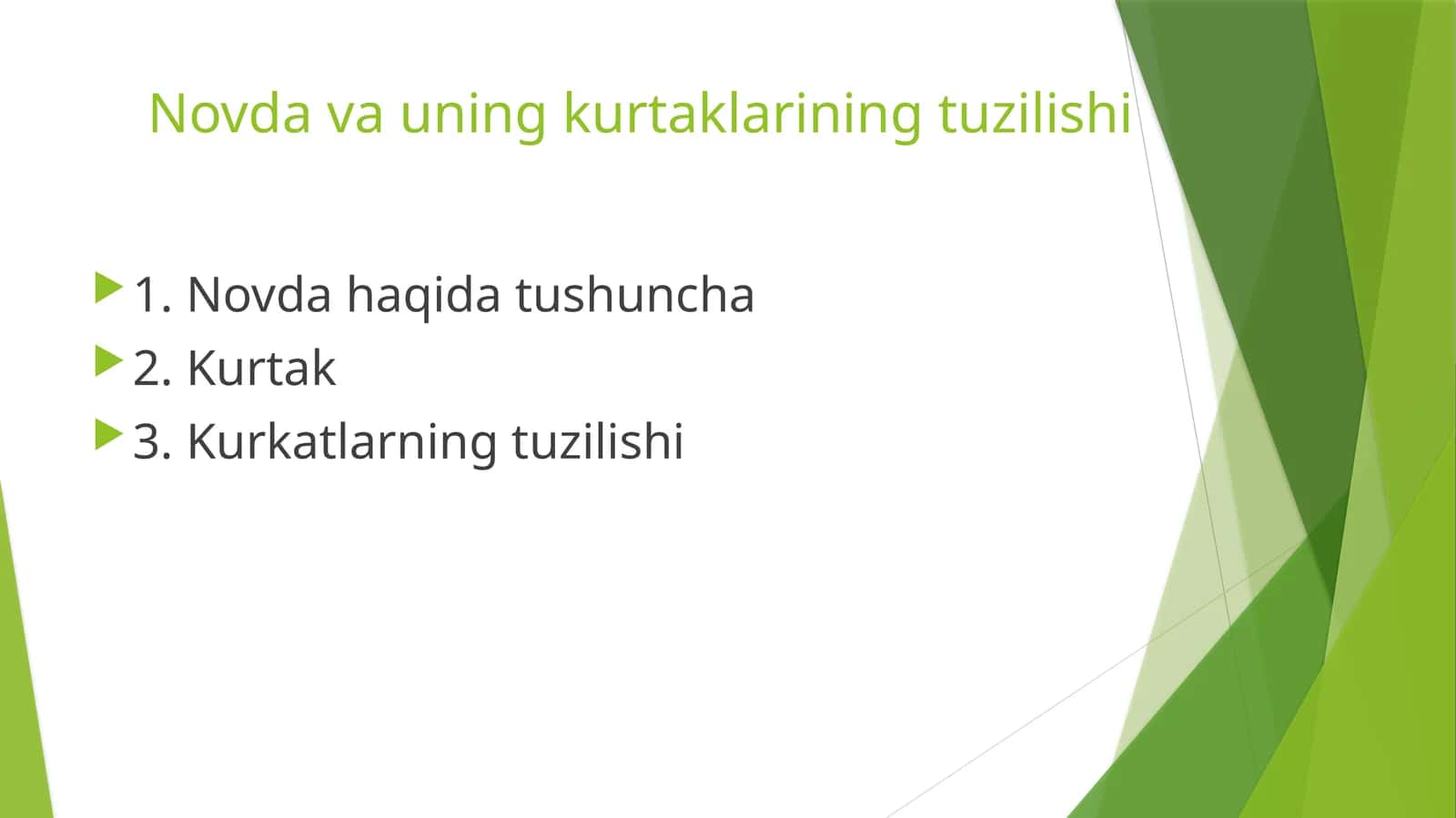 Novda va uning kurtaklarining tuzilishi 1