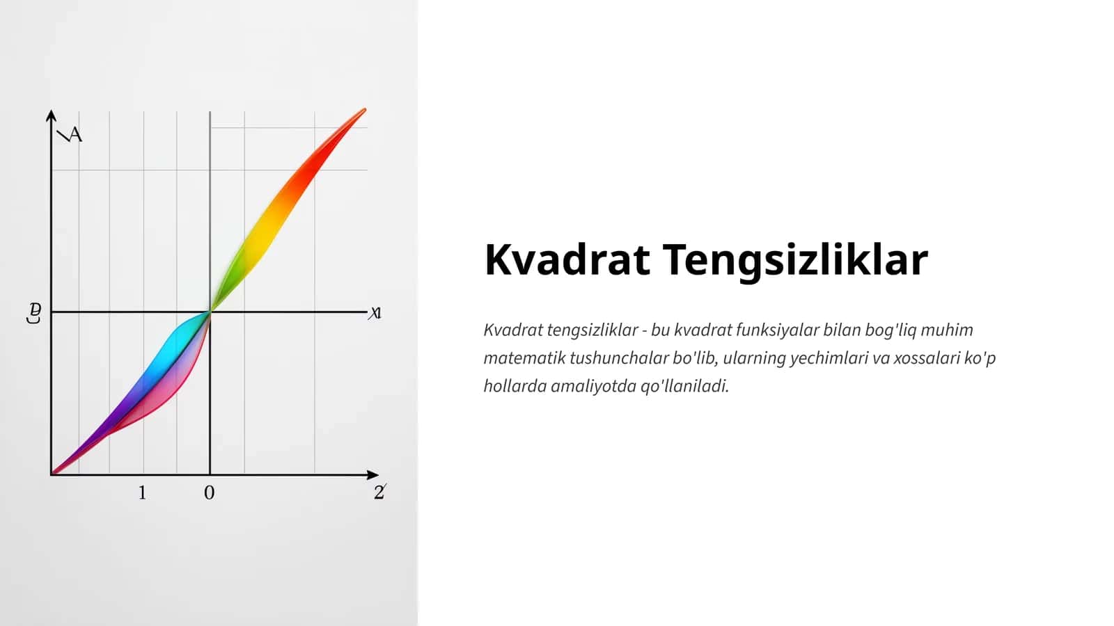 Kvadrat Tengsizliklar 1