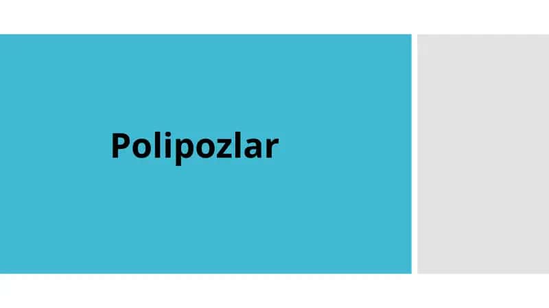 Polipozlar 1