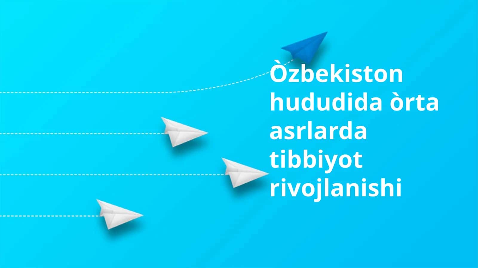 O`zbekiston hududida òrta asrlarda tibbiyot rivojlanishi 1