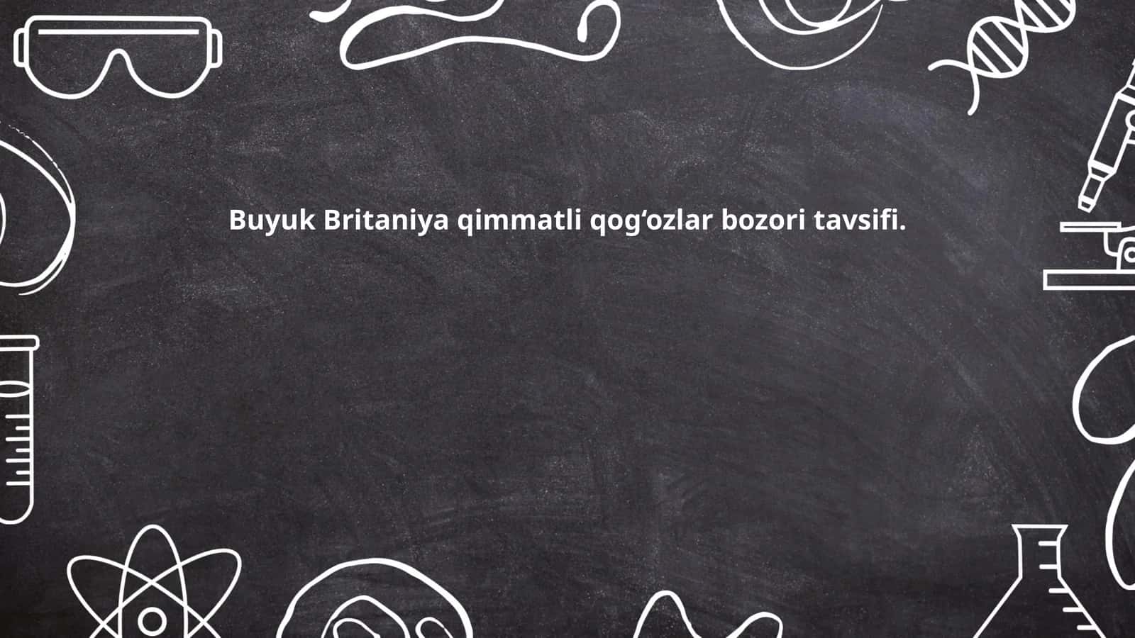 Buyuk Britaniya qimmatli qog‘ozlar bozori tarixi 1