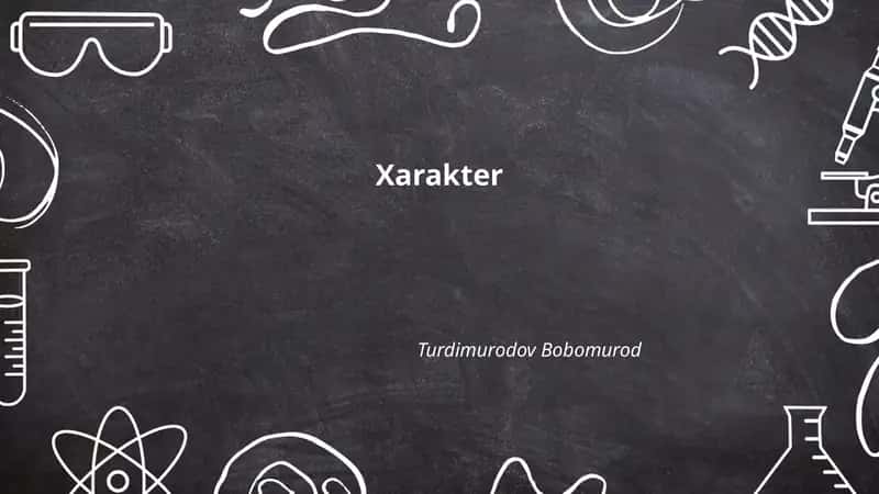 Xarakter 1